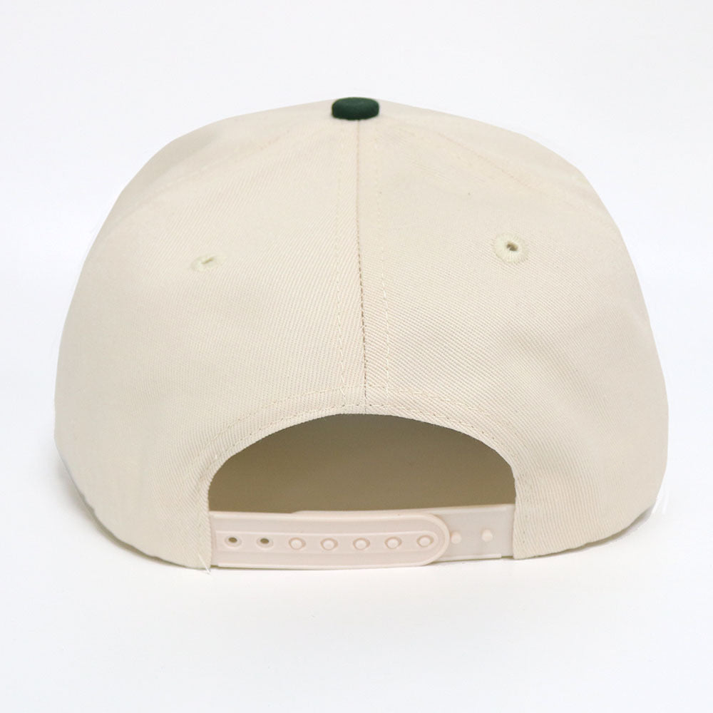 CHANGE YOUR PERSPECTIVE | GREEN & NATURAL HAT