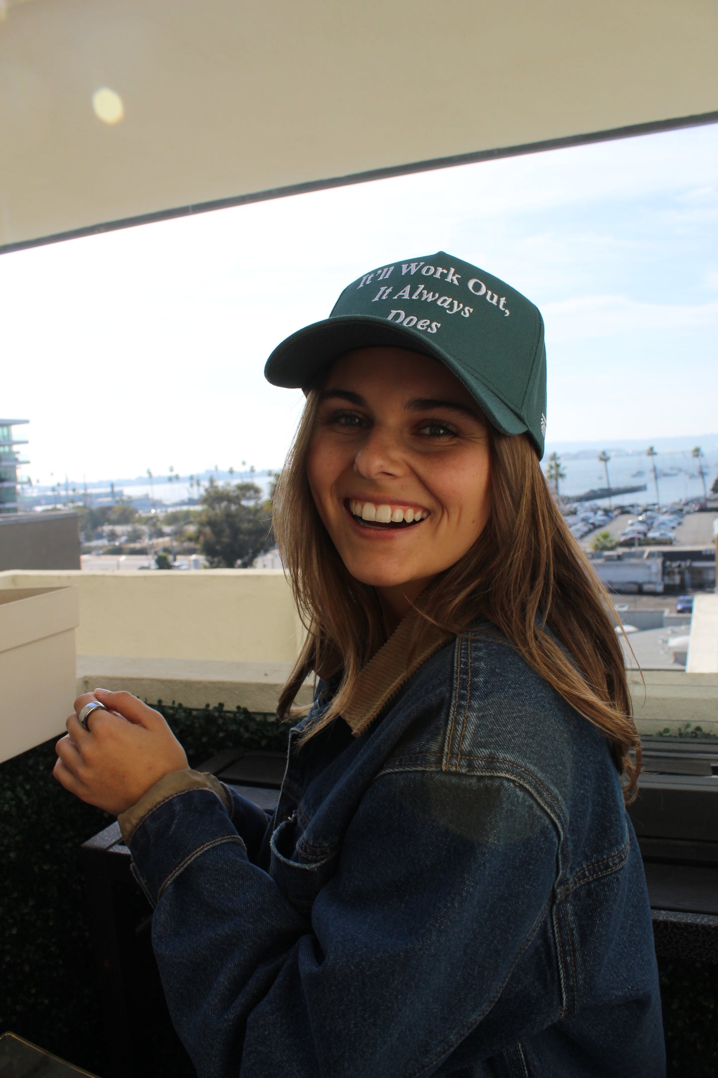 IT'LL WORK OUT | FADED GREEN HAT