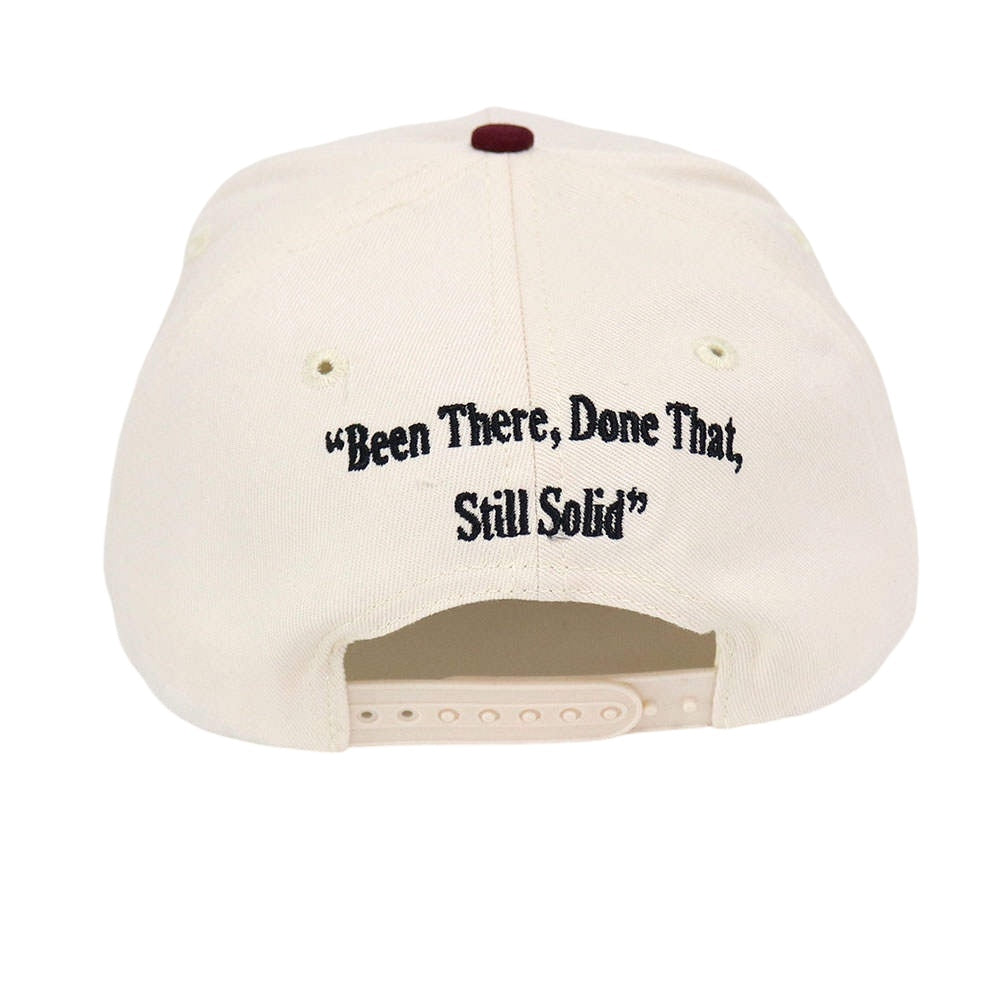 STAGECOACH | MAROON & NATURAL HAT