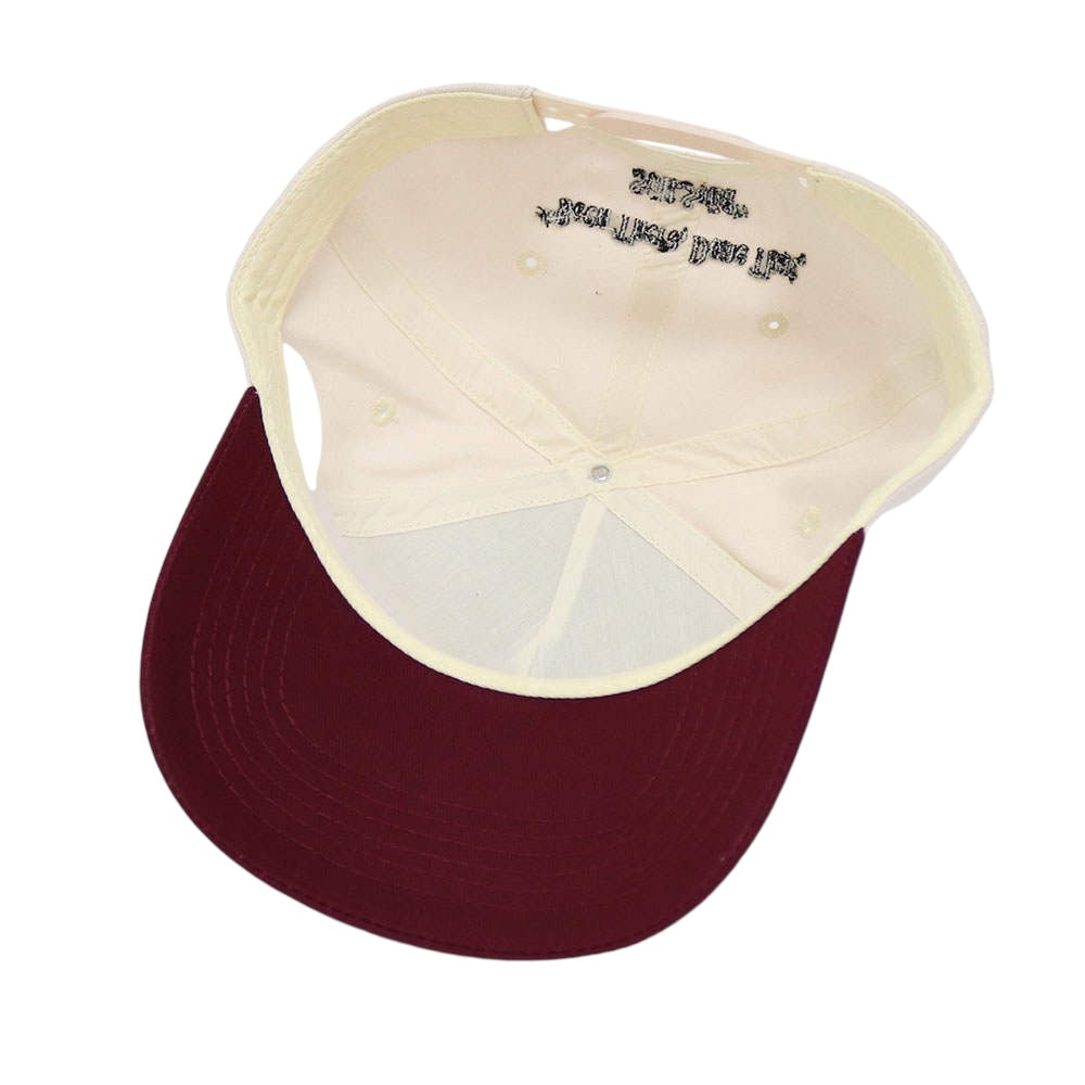 STAGECOACH | MAROON & NATURAL HAT