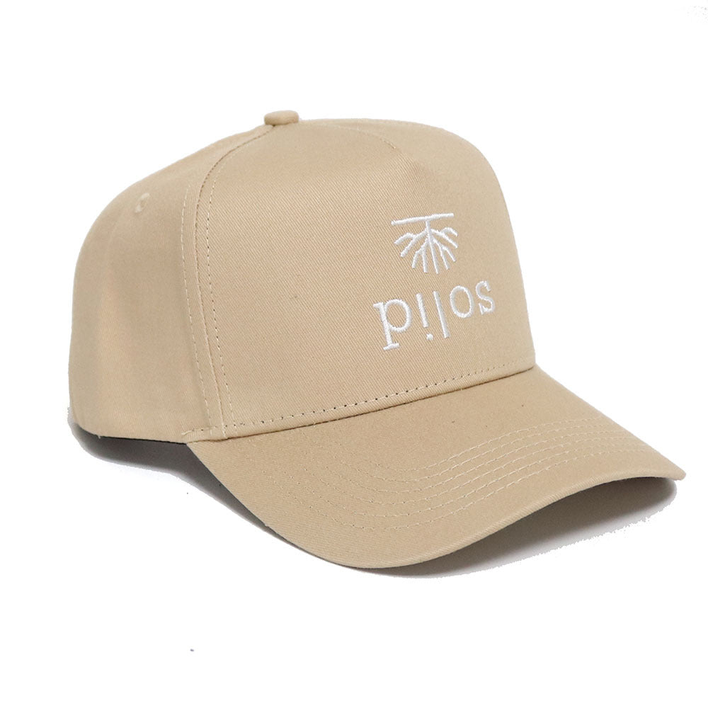 Logo + P!los — Solid Tan Hat