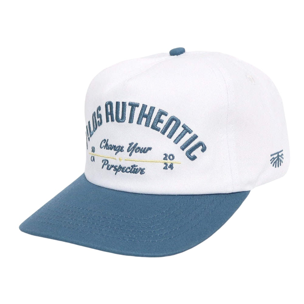 P!los SD Unstructured — White / Blue Hat
