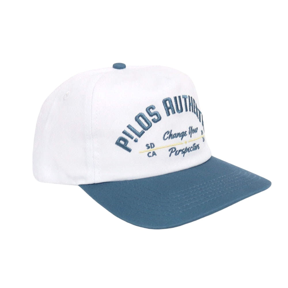 P!los SD Unstructured — White / Blue Hat