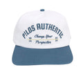 P!los SD Unstructured — White / Blue Hat
