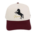 Stagecoach — Maroon / Natural Hat