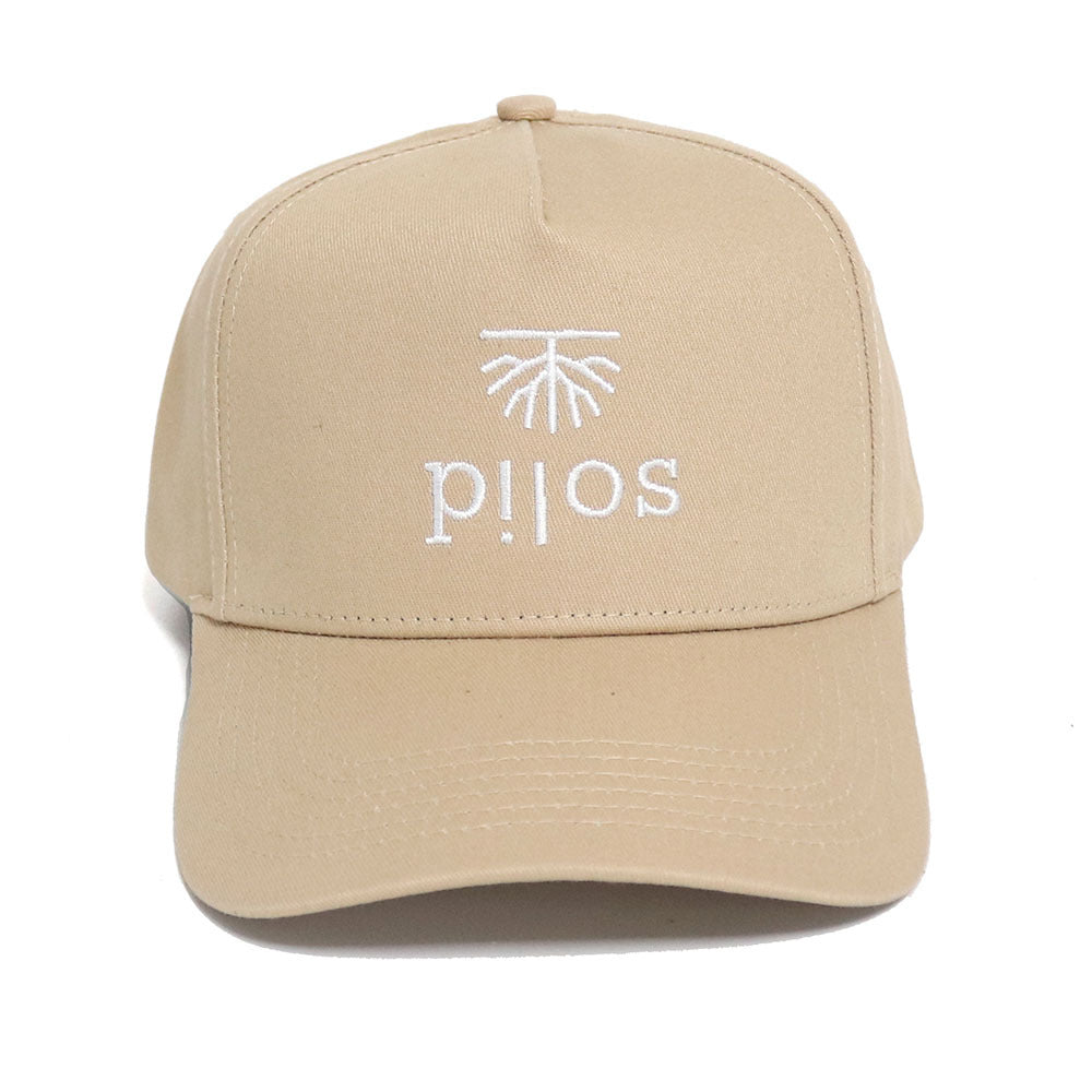 Logo + P!los — Solid Tan Hat