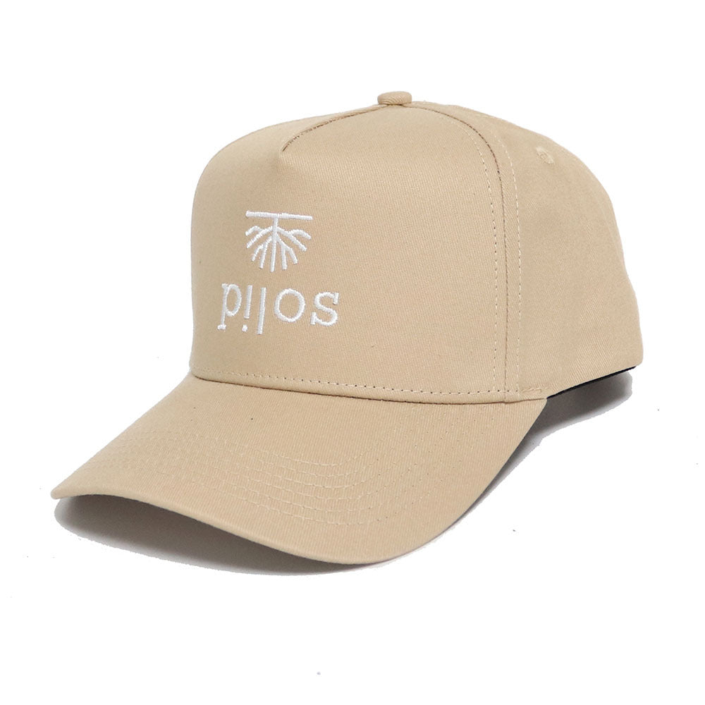 Logo + P!los — Solid Tan Hat
